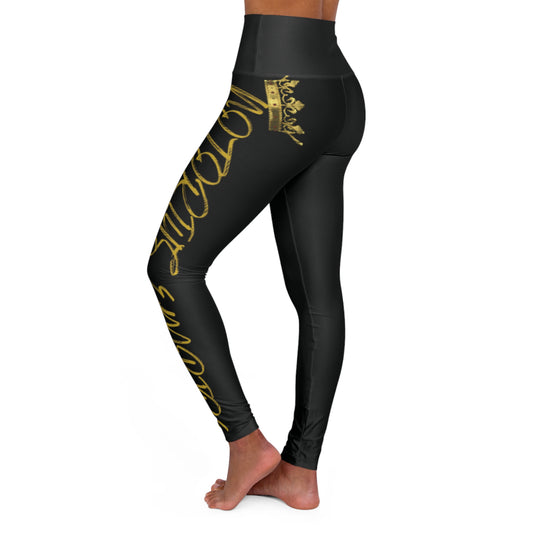 High Waisted Yoga Leggings (AOP)