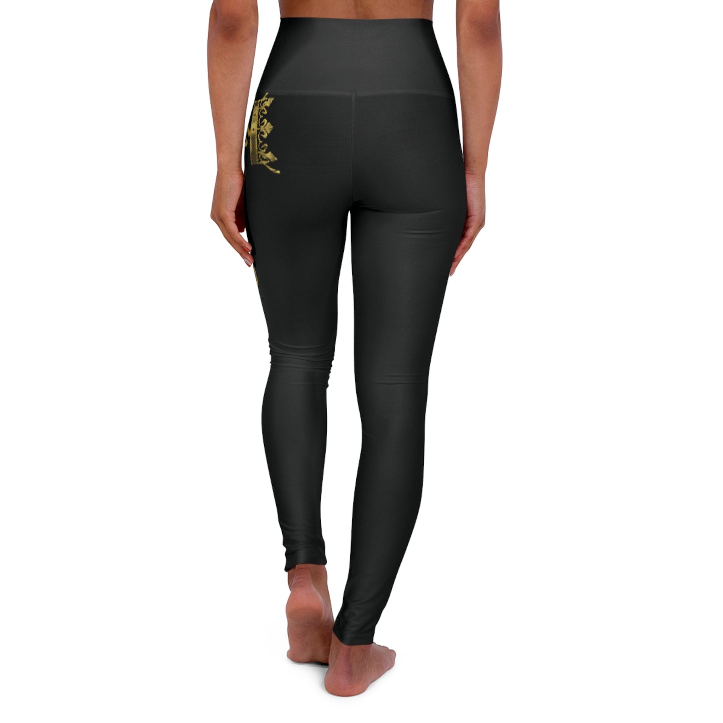 High Waisted Yoga Leggings (AOP)