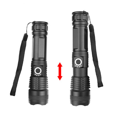 USB Charging Zoom P50 Flashlight