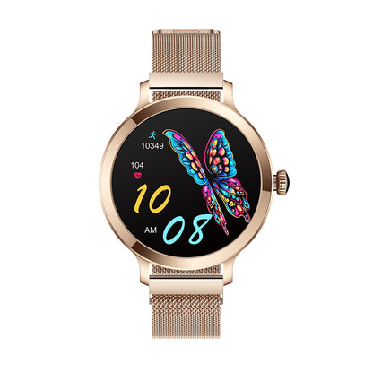 Women's AMOLED Smart Bluetooth Calling Blood Pressure Heart Rate Watch